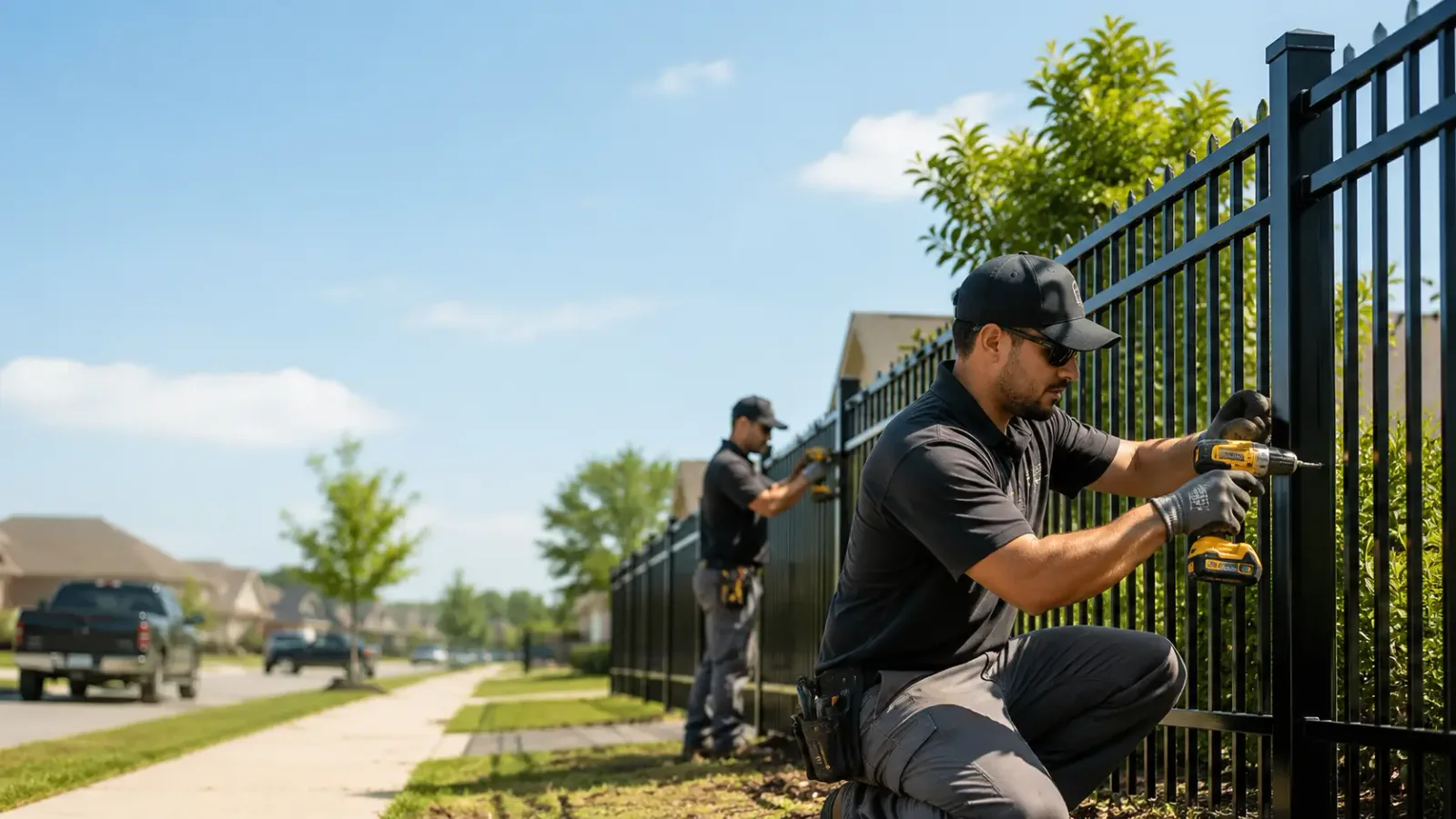 Metal Fence Installation in Millbrook, IL